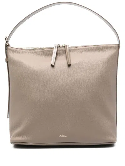 Apc A.p.c. Sac Vera Bags In Baj Dark Taupe