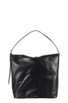 A.p.c. Vera Maxi Shoulder Bag With Adjustable Strap In Black