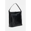 Apc Adjustable-strap Zip Shoulder Bag In Black