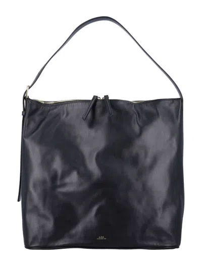 Apc A.p.c. Sac Vera Maxi In Black