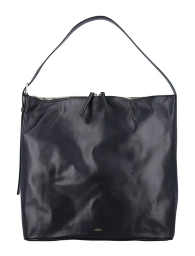 Apc A.p.c. Sac Vera Maxi In Brown