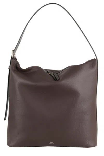 Apc Sac Vera Maxi In Brown