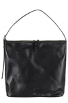 Apc A.p.c. Women Vera Leather Shoulder Bag In Black