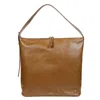 Apc A.p.c. Sac Vera Maxi Shoulder Bag In Brown