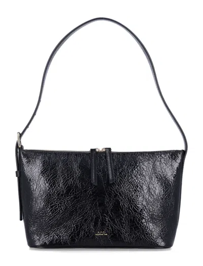Apc A.p.c. Sac Vera Shoulder In Black