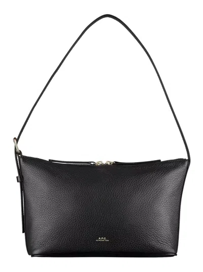 Apc Sac Vera Shoulder Bags Smooth Leather And Grained Leather