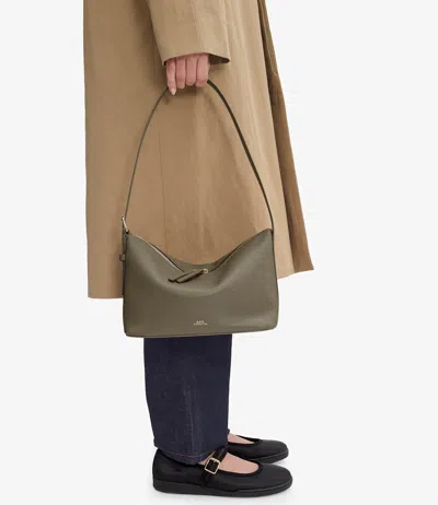 Apc Sac Vera Shoulder In Grigio