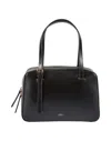 Apc Black Shoulder Bag With Versatile Carrying Options In Black