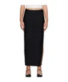 Apc Black Salome Maxi Skirt In Black