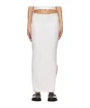 Apc Salome Split Skirt In White