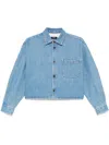 Apc A.p.c. Shirt "samantha" In Blue