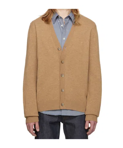 A.p.c. Samuel Button-down Cardigan In Multicolor