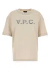 Apc A.p.c. 'oversize Grand Vpc' T Shirt In Mastic