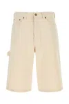 Apc A.p.c. 'westland' Bermuda Shorts In Aad Ecru
