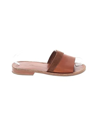 Pre-owned A.p.c. Sandals In Brown