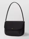 Apc Sarah Logo-embossed Leather Shoulder Bag