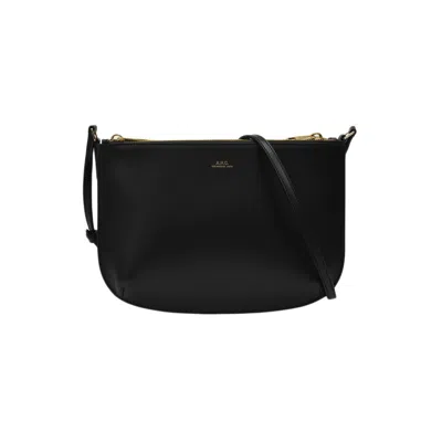 Apc A.p.c. Sarah Bag In Black Leather