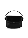 APC A.P.C. 'SARAH' 'MINI' BLACK LEAR BAG