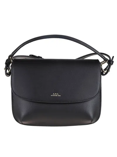 Apc Sarah Mini Shoulder Bag In Black