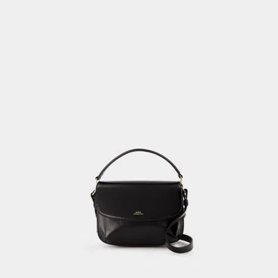 Apc A.p.c. Sarah Mini Shoulder Bag In Black