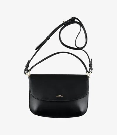 APC SARAH SHOULDER À STRAP MINI BAG ONE SIZE BLACK