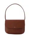 Apc Sarah Shoulder Bag - A. P.c. - Leather - Hazelnut In Brown