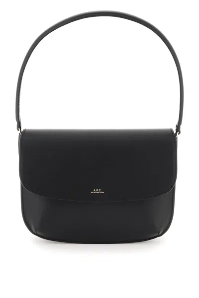 Apc Sarah Shoulder Bag In Black