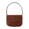 Apc A.p.c. Sac Sarah Shoulder A Strap Bags In Brown