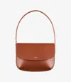 Apc Sarah Shoulder Bag One Size Hazelnut In Hazelnut