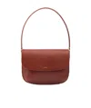 Apc Sarah Shoulder Bag One Size Hazelnut In White