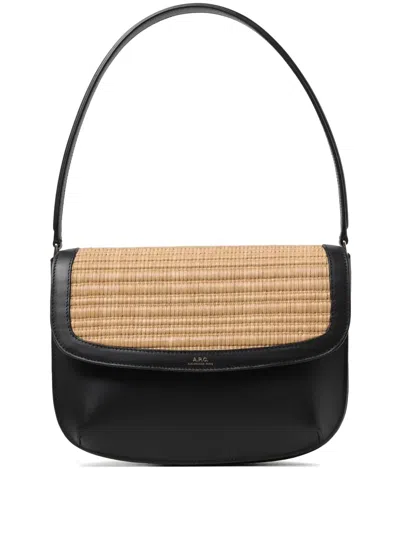 Apc Shoulder Bag A.p.c. Woman Color Natural
