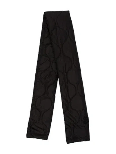 Pre-owned A.p.c. Scarf In Black