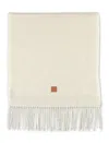 Apc A.p.c. Aria Wool Scarf In Neutral
