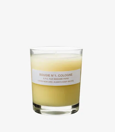 Apc Scented Candle N1 One Size Cologne In Yellow
