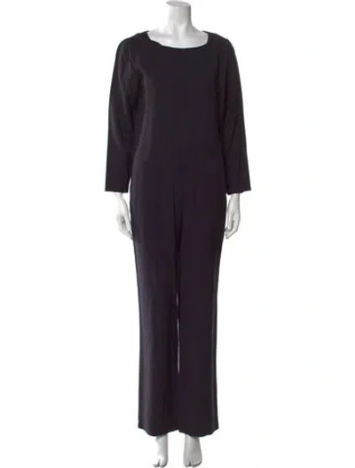Pre-owned Apc Scoop Neck Jumpsuit In Black
