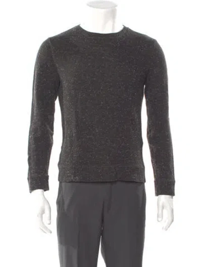 Pre-owned Apc Scoop Neck Long Sleeve Sweatshirt In Gray