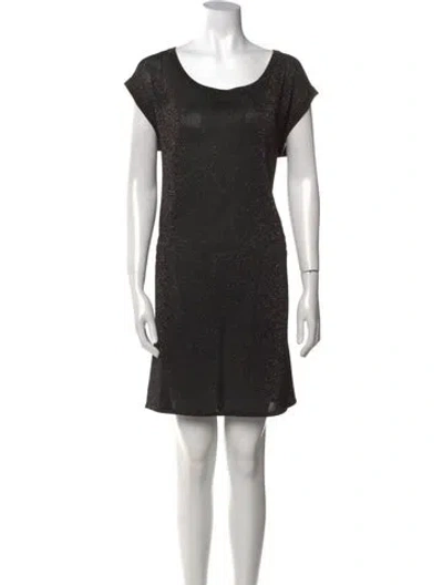 Pre-owned Apc Scoop Neck Mini Dress In Multi