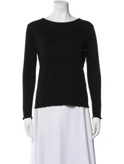 Pre-owned Apc Scoop Neck Sweater In Blue