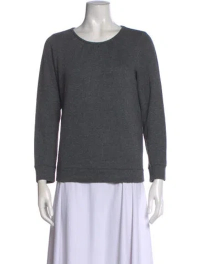 Pre-owned Apc Scoop Neck Sweater In Gray