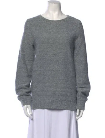 Pre-owned Apc Scoop Neck Sweater In Gray
