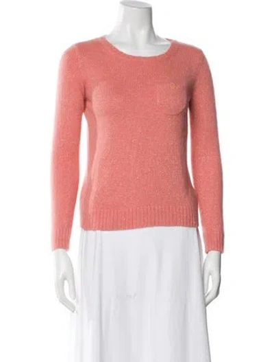 Pre-owned Apc Scoop Neck Sweater In Pink