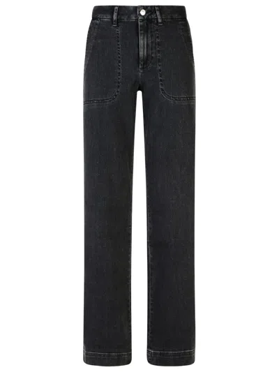 Apc Seaside Black Cotton Jeans