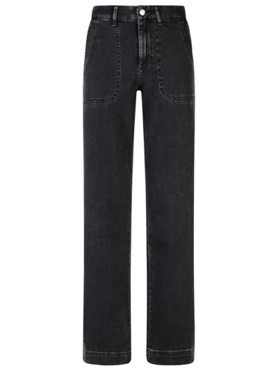 Apc A.p.c. 'seaside' Black Cotton Jeans