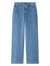Apc Indigo Seaside Jeans In Blue