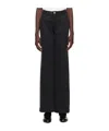 Apc Seaside High-rise Jeans In Black