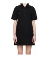 Apc Black Selia Minidress In Black