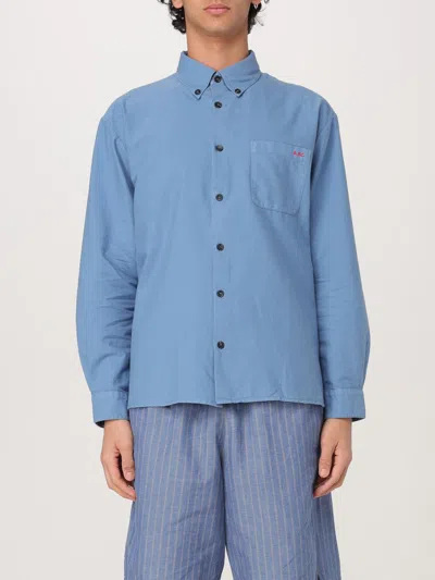 Apc Shirt A.p.c. Men Color Blue