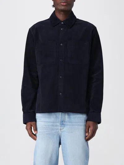 APC JACKET A. P.C. MEN COLOR BLUE,H23982009