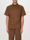 Apc Shirt A.p.c. Men Color Brown In Brown