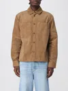 Apc Corduroy Shirt Jacket In Brown